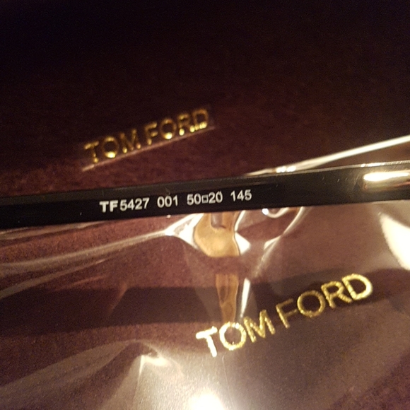NWT Tom Ford black oval eyeglass - Picture 6 of 6